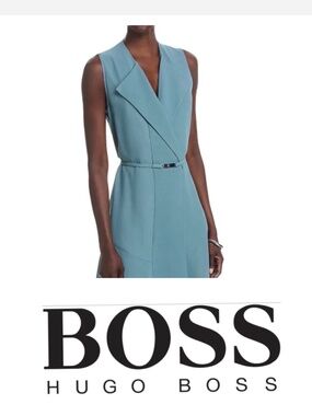 Hugo Boss Dimona Mini Dress Sz 8